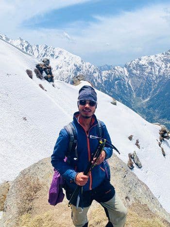 trek leader Gagan Thakur trek leader Gagan Thakur