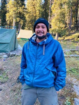 trek leader Shubham Kotnala trek leader Shubham Kotnala